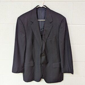 Brooks Brothers 1818 Madison 100% Wool Striped 2 Piece Suit, 42/36